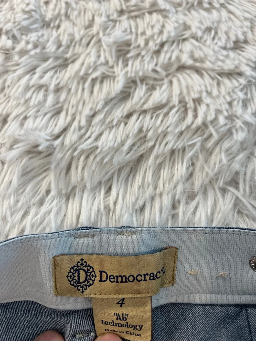 Democracy jeans size 4